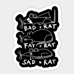 rats Sticker